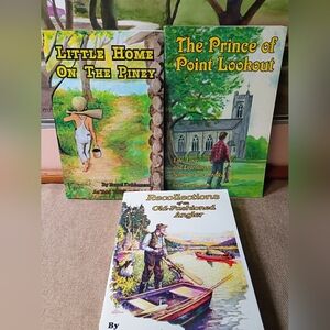 3 Larry Dablemont Books on Memories of the Ozarks, Piney River, Fishing & Life